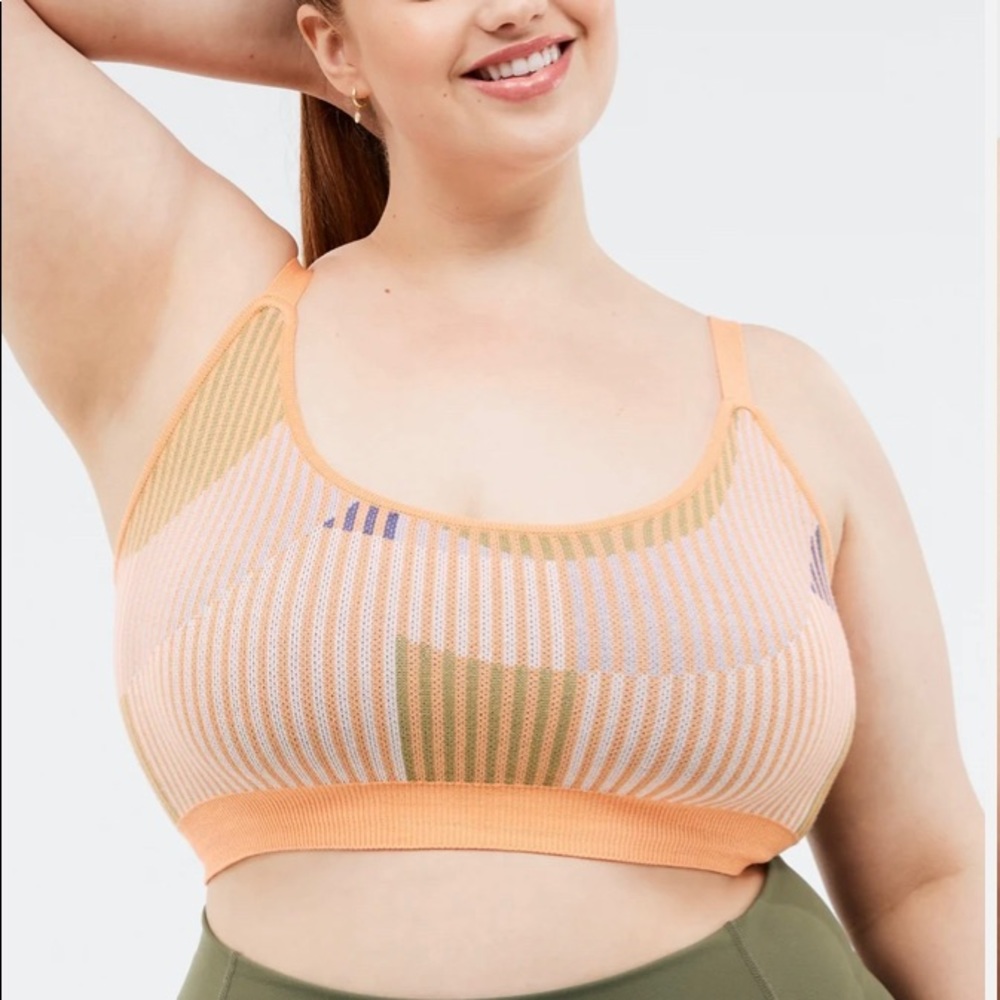 NWT Fabletics Sweater Knit Bralette in Marigold size 2X